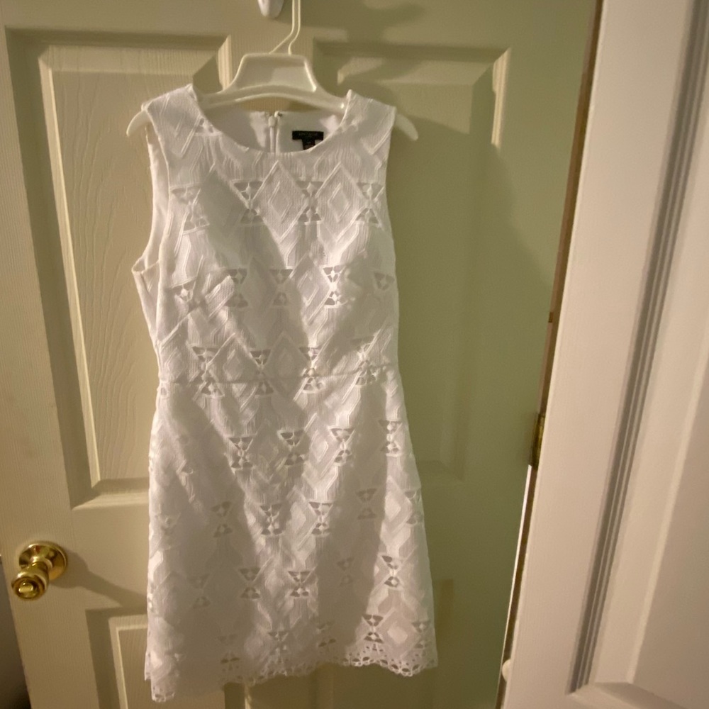 J. Crew white dress